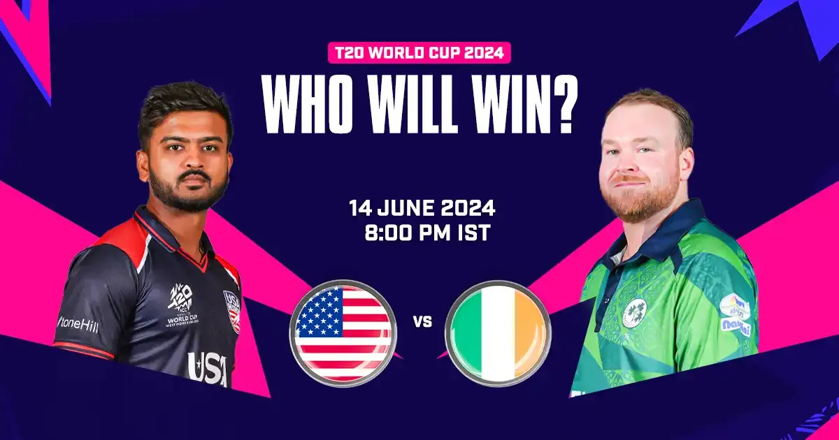 USA vs Ireland T20 World Cup